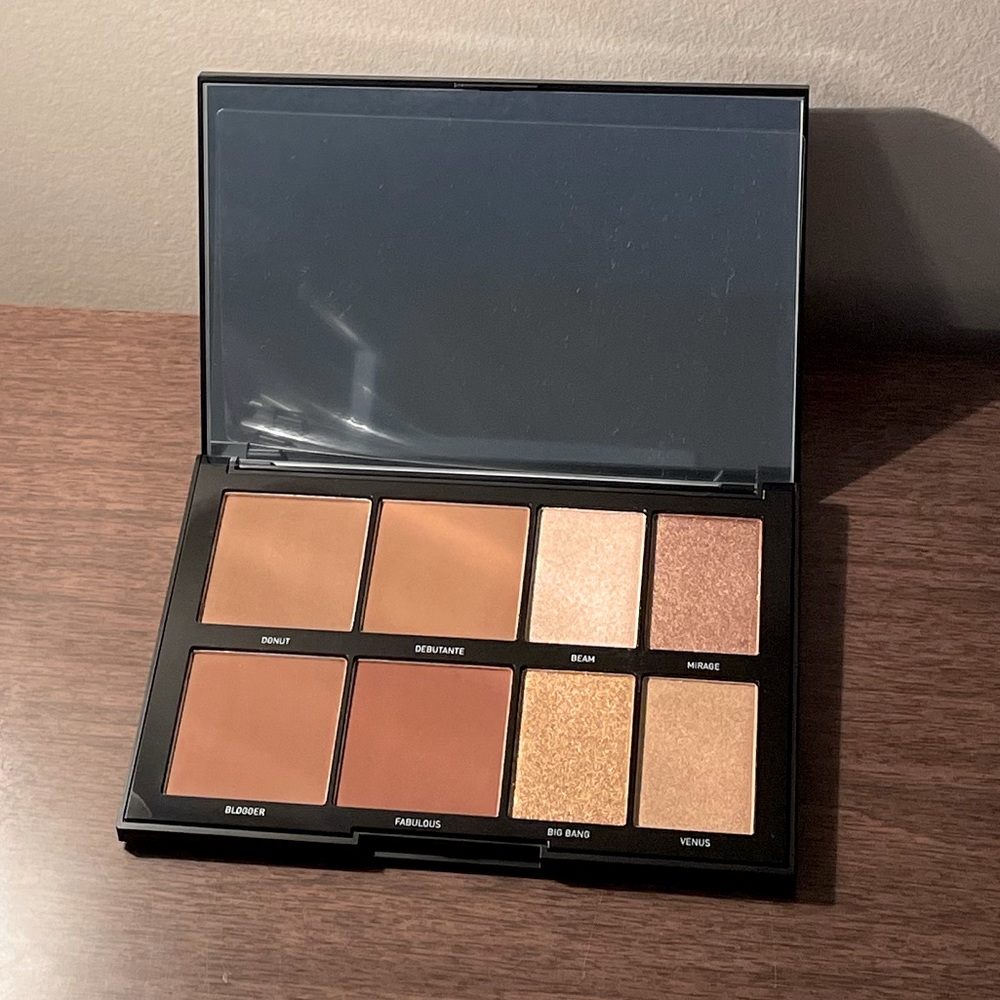 Morphe 8H Hi-Fi Sculpt & Shimmer Highlight + Contour Palette, NIB